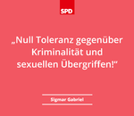 Null Toleranz Gegen _ber Kriminalit _t Und Sexuellen _ Bergriffen-grafik